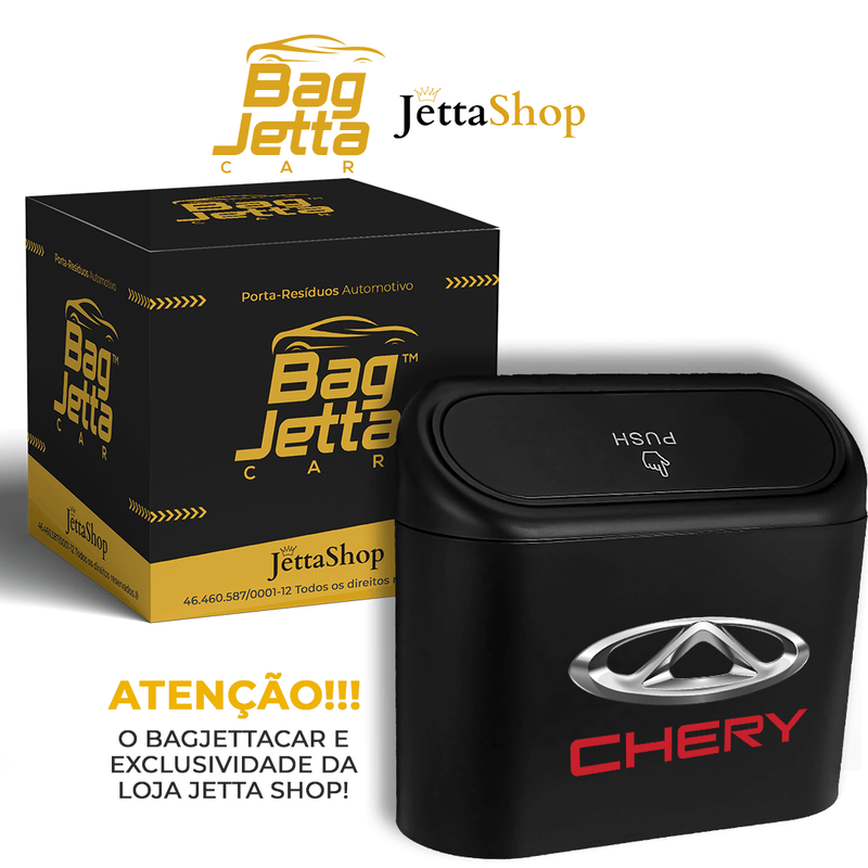 Porta-Resíduos Automotivo - BagJettaCar™ (BRINDE EXCLUSIVO PARA OS 100 PRIMEIROS) -