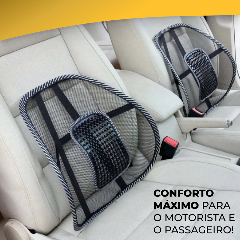 Encosto Ortopédico Veicular Universal - JettaLombCar™️ (Pague 1 Leve 2)