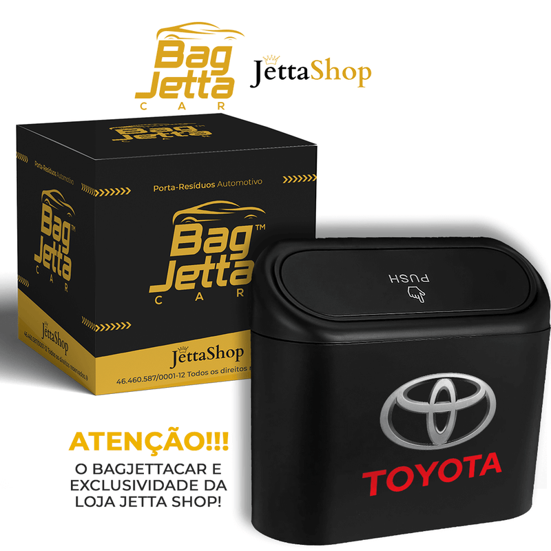 Porta-Resíduos Automotivo - BagJettaCar™ (BRINDE EXCLUSIVO PARA OS 75 PRIMEIROS)