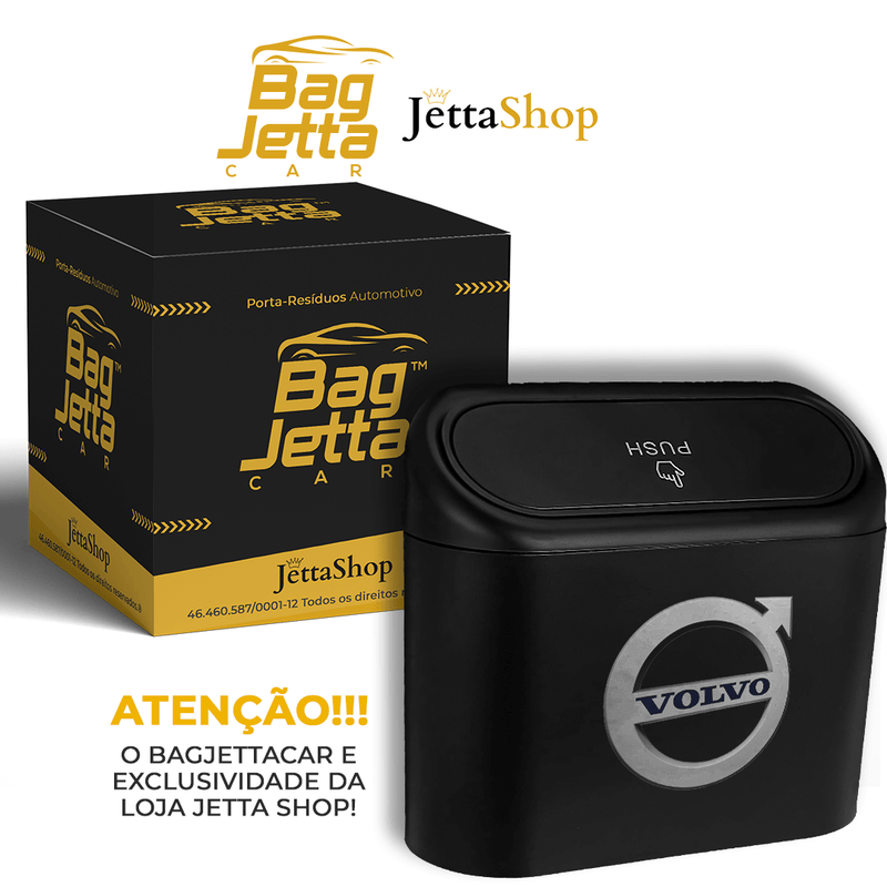 Porta-Resíduos Automotivo - BagJettaCar™ (BRINDE EXCLUSIVO PARA OS 75 PRIMEIROS)