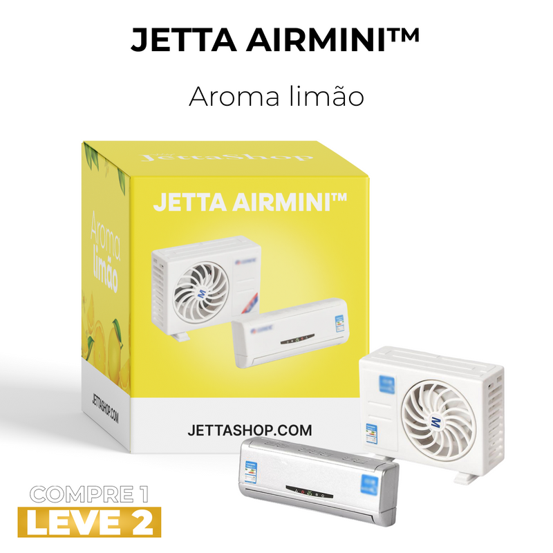 [PAGUE 1 LEVE 2] Mini Ar Condicionado de Aromaterapia para Carros - Jetta AirMini™