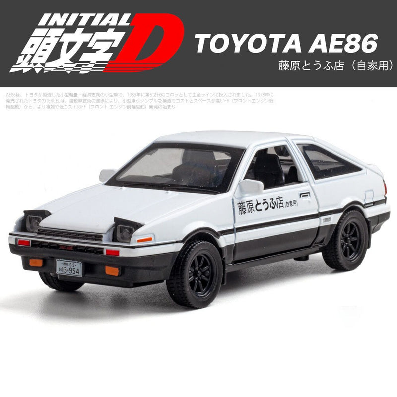 JettaMini's™ - Miniatura Toyota AE86 Initial D 1:32